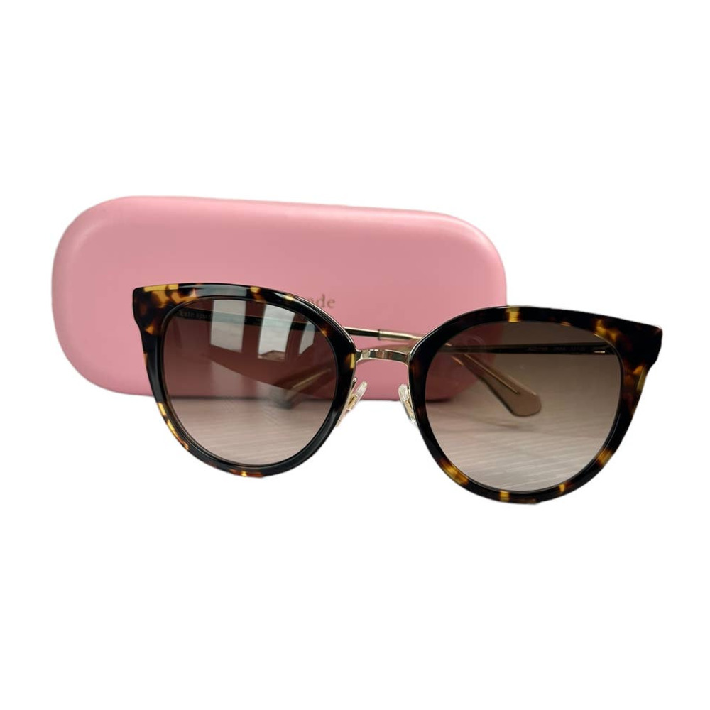 Kate Spade Tortoiseshell Cat Eye Sunglasses - Brown Gradient